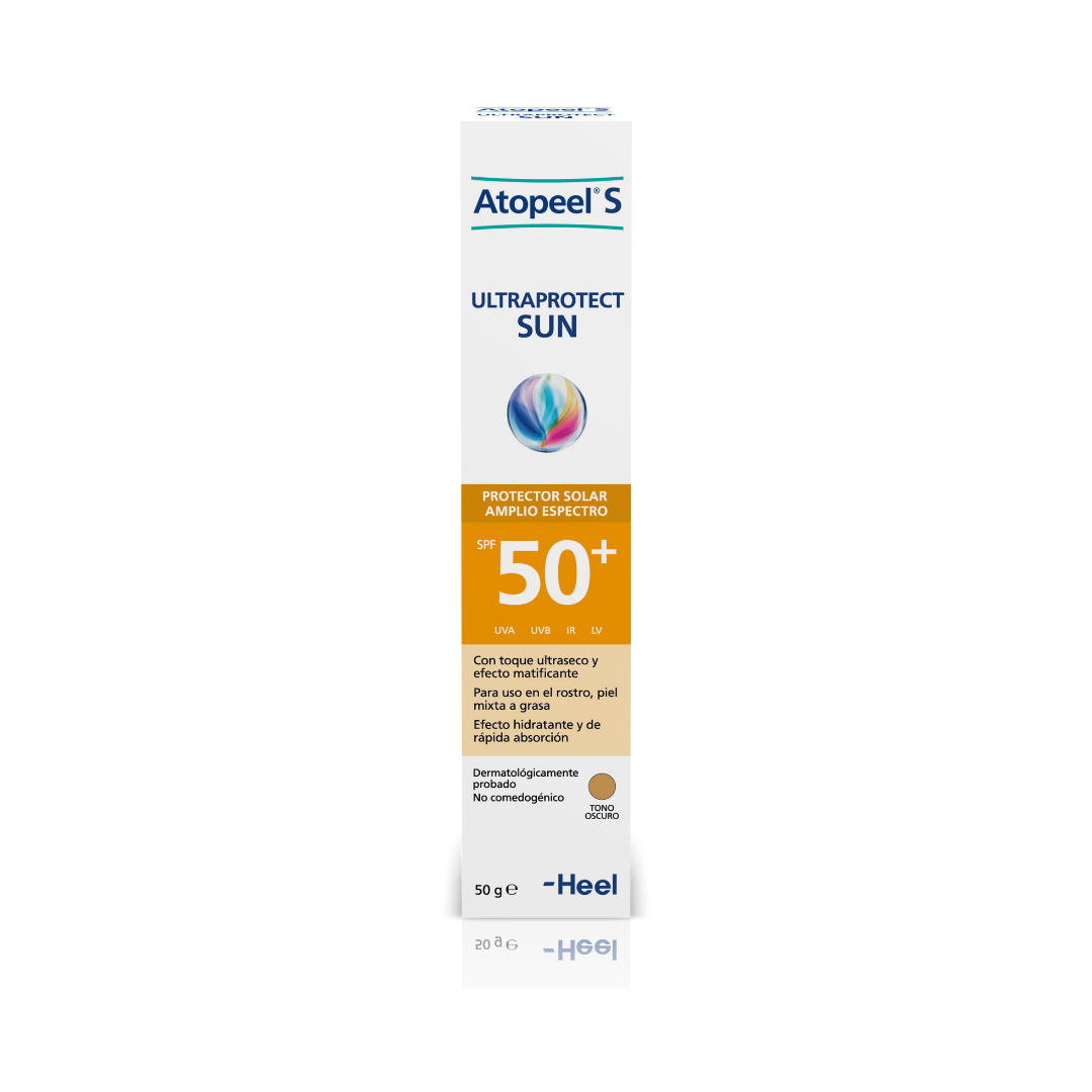 Atopeel Ultraprotect Sun 50+ Tono Oscuro 50gr HEEL®