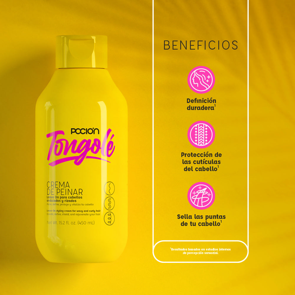 Leave On Crema de Peinar Rizos Tongolé 450ML POCION