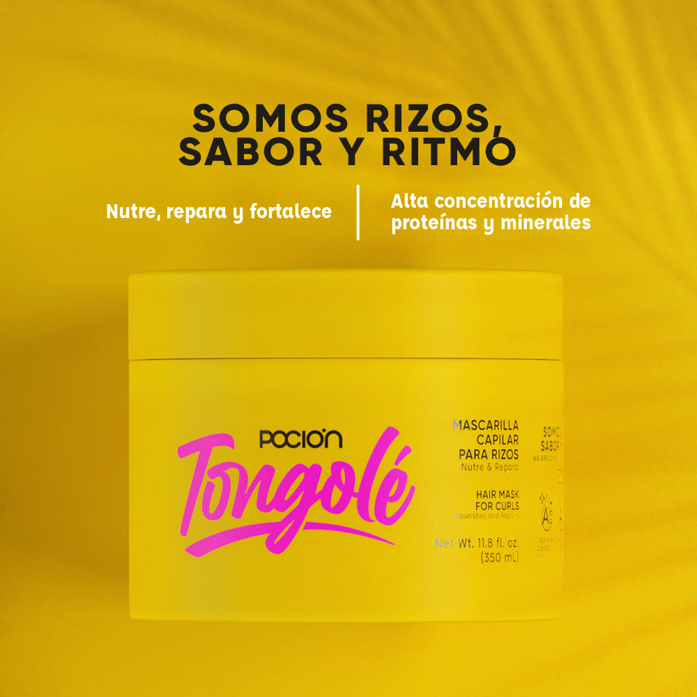 Mascarilla para Rizos Tongolé 350ML POCION