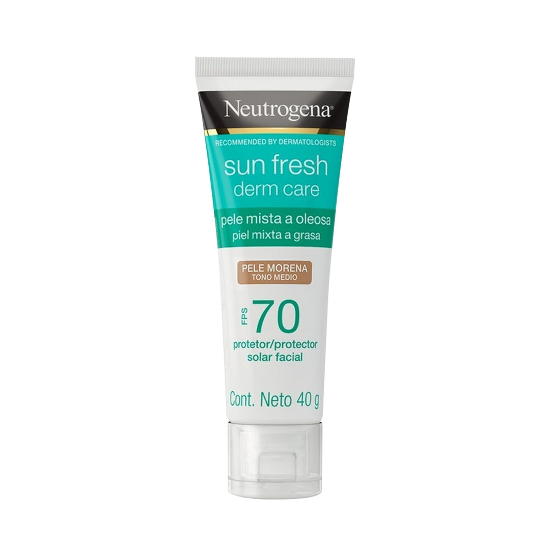 Protector Solar Facial Tono Medio Sun Fresh Derm Care FPS70 40g Neutrogena®