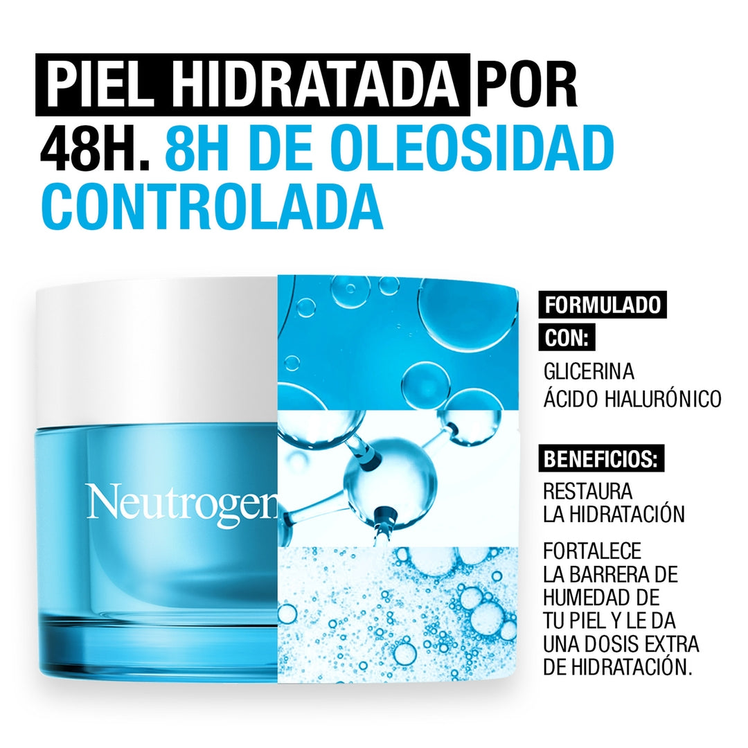 Refill de Crema Hidratante Facial en Gel Hydro Boost® 50g Neutrogena®