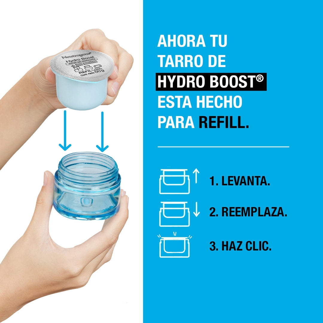 Refill de Crema Hidratante Facial en Gel Hydro Boost® 50g Neutrogena®