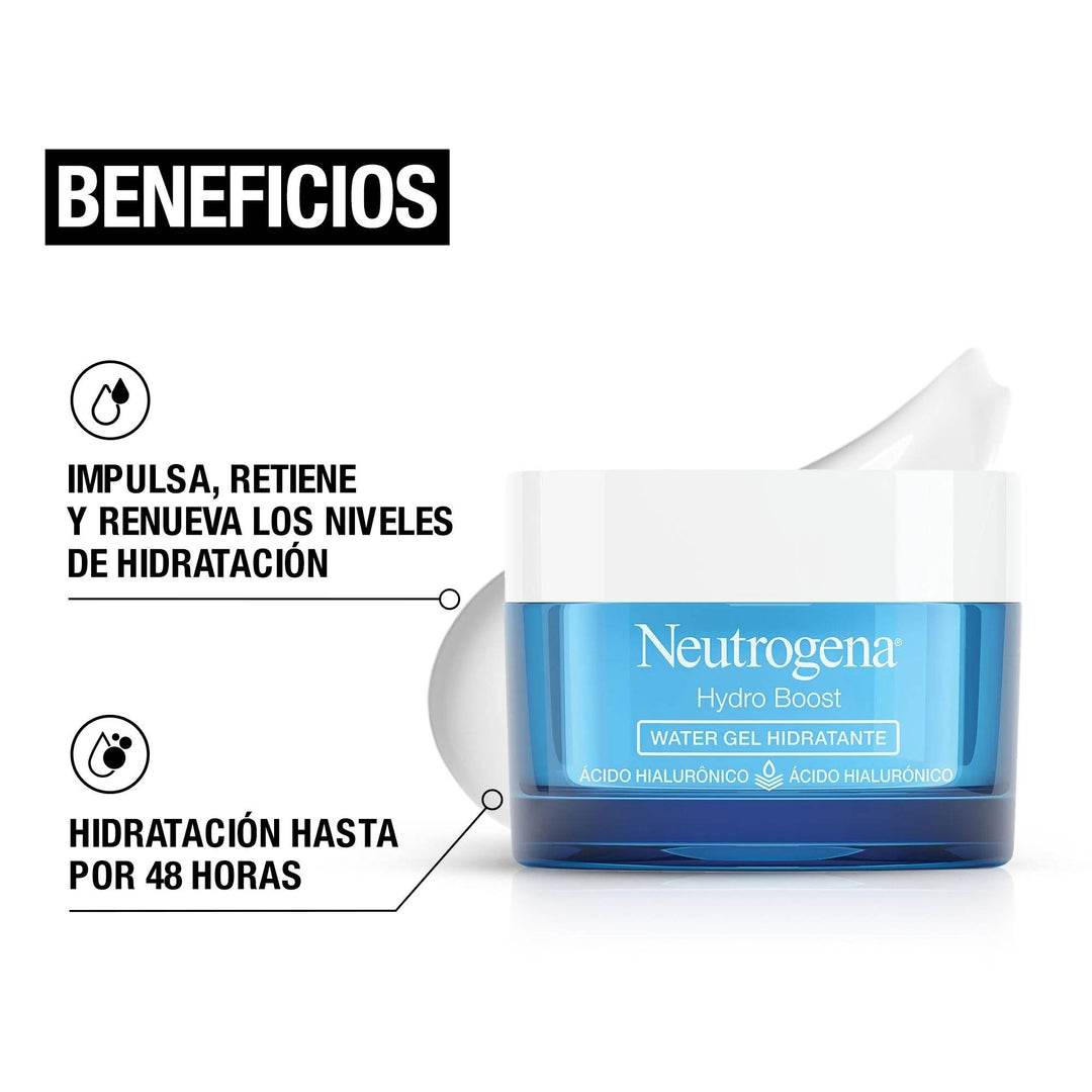 Crema hidratante facial en gel Hydro Boost® Ácido Hialurónico 50g Neutrogena®