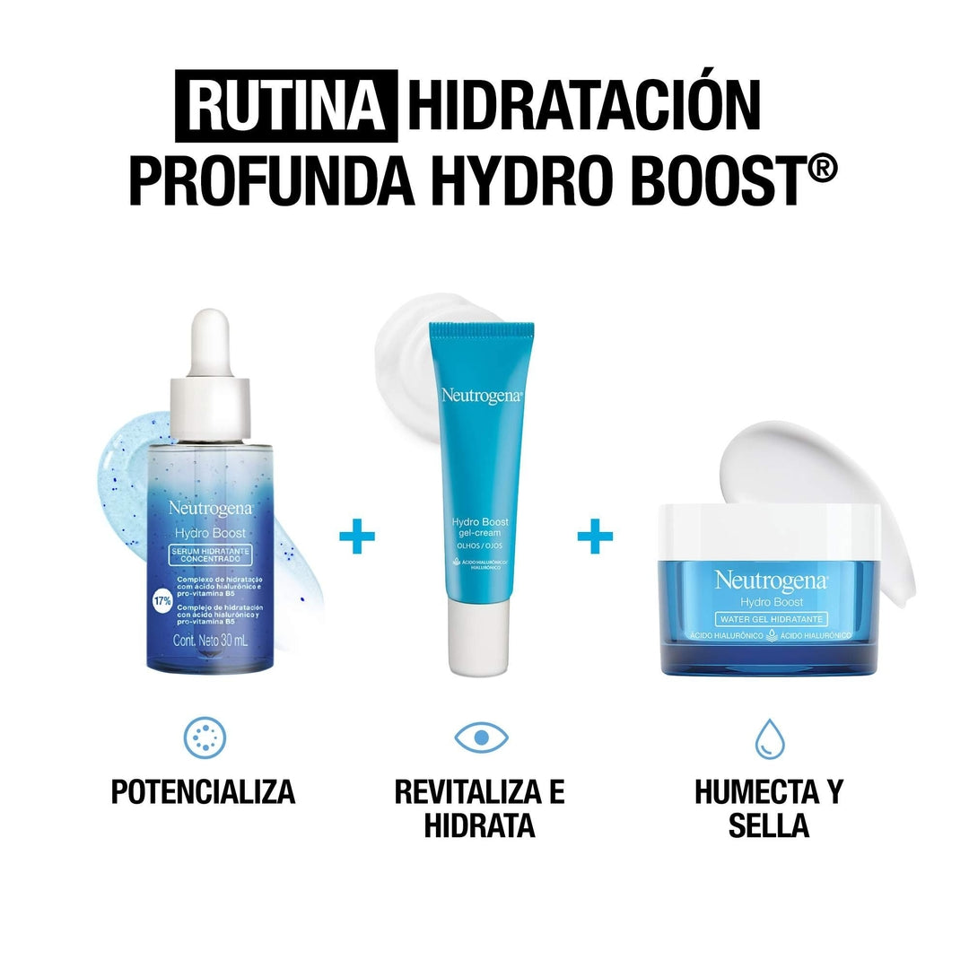 Crema hidratante facial en gel Hydro Boost® Ácido Hialurónico 50g Neutrogena®