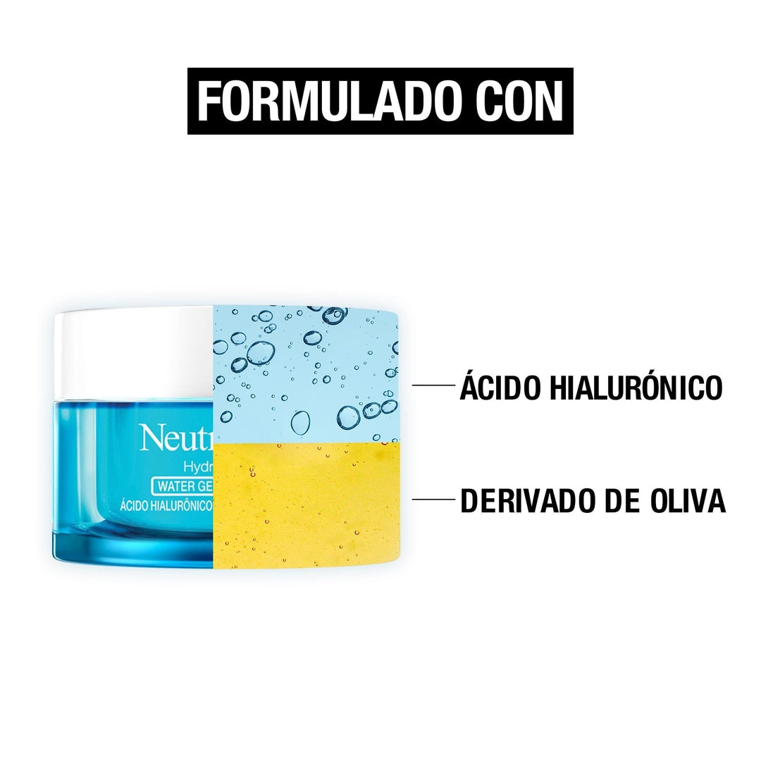 Crema hidratante facial en gel Hydro Boost® Ácido Hialurónico 50g Neutrogena®