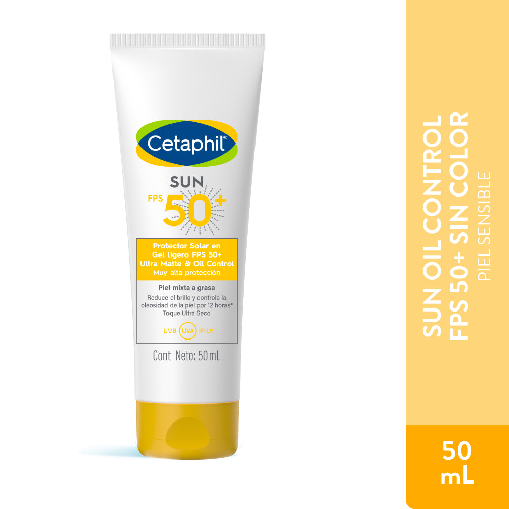 Crème Solaire Gel Léger Ultra Mat SPF50+ 50 ml CETAPHIL®