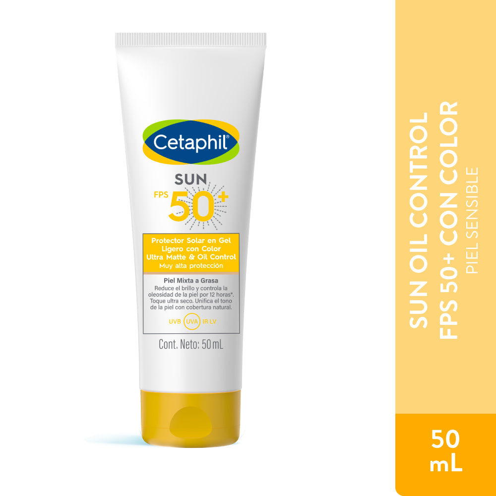 Sun Oil Control Protector Solar Color 50ml CETAPHIL® - LASKIN
