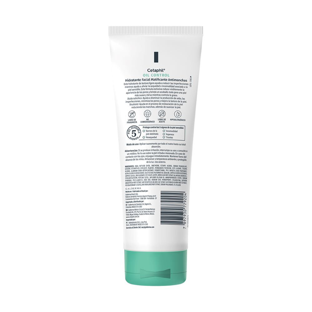 Oil Control Hidratante Facial Matificante 100ml CETAPHIL®