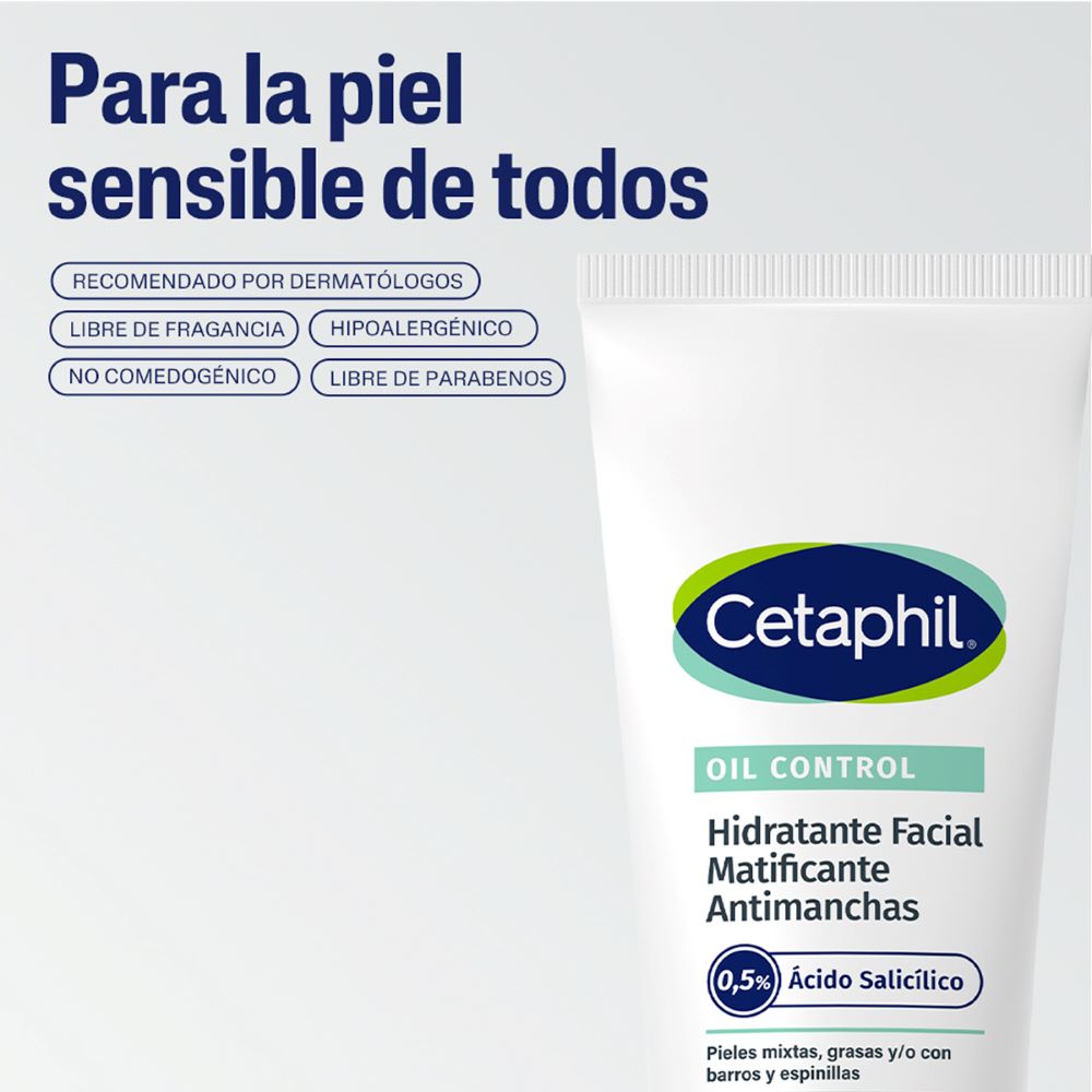 Oil Control Hidratante Facial Matificante 100ml CETAPHIL®