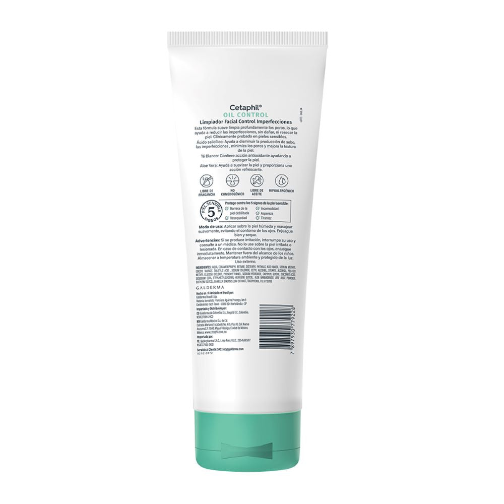 Oil Control Gel Limpiador Facial Control De Imperfecciones 236ml CETAPHIL®