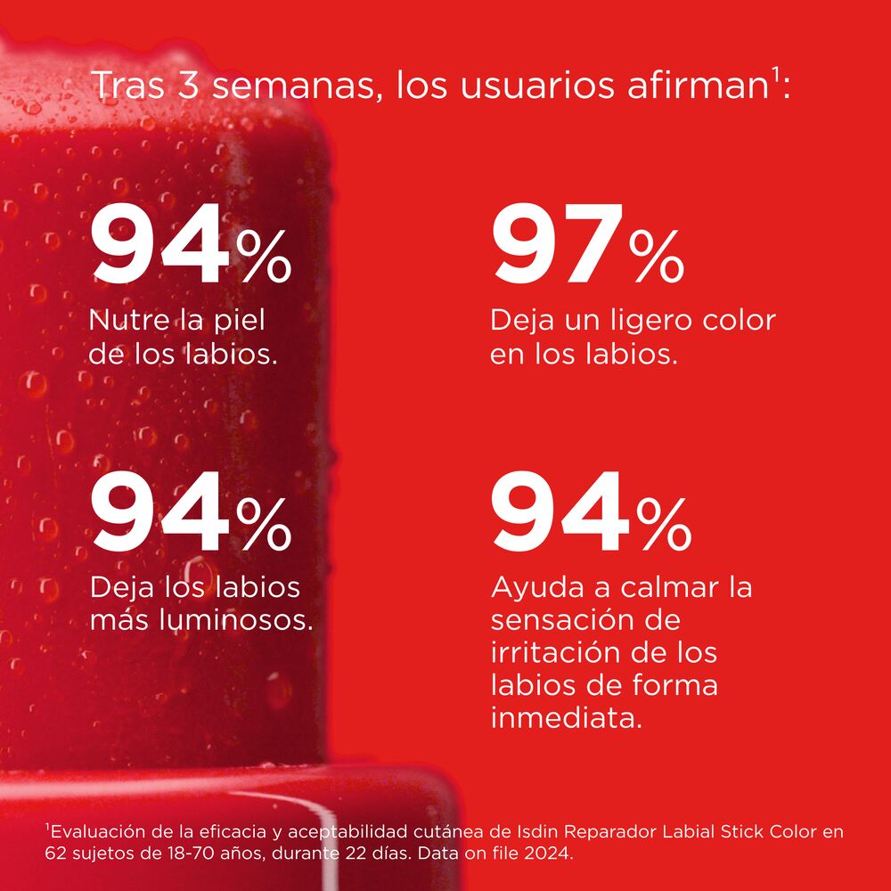 Reparador Labial Rojo 4G ISDIN®