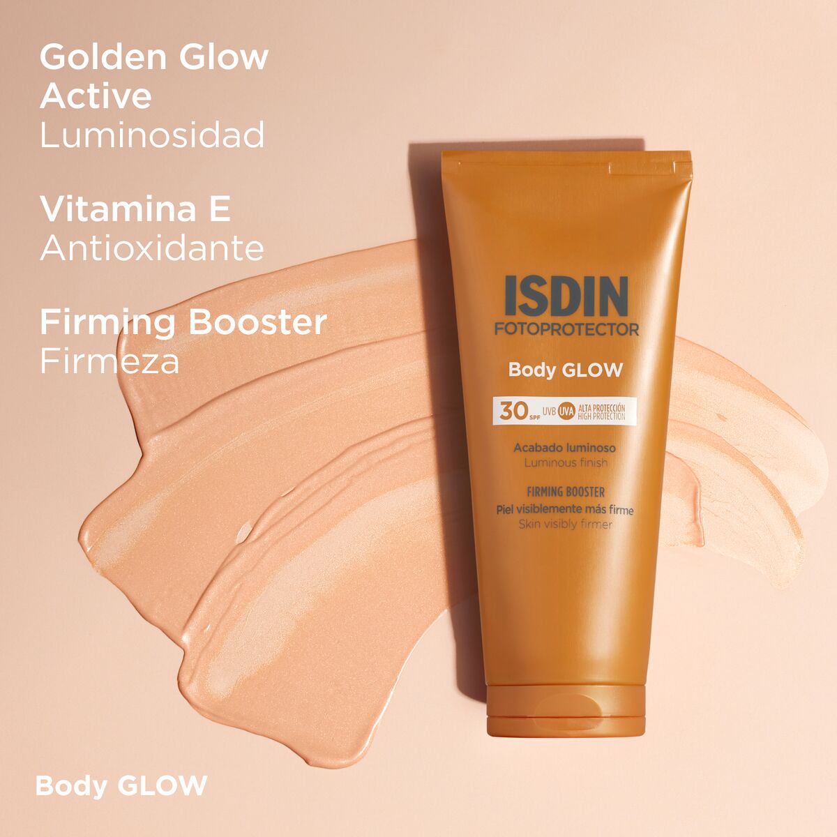 Fotoprotector Body Glow SPF30 200ml - ISDIN®