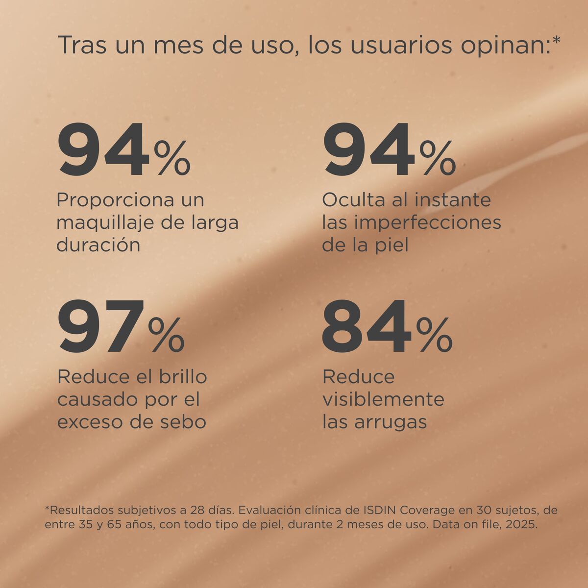 Coverage Base de Maquillaje Tono 3.0 Sand SPF 50+ x 30g ISDIN