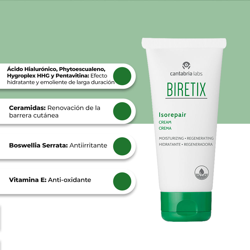 Biretix Isorepair Crema 50ml CANTABRIA®