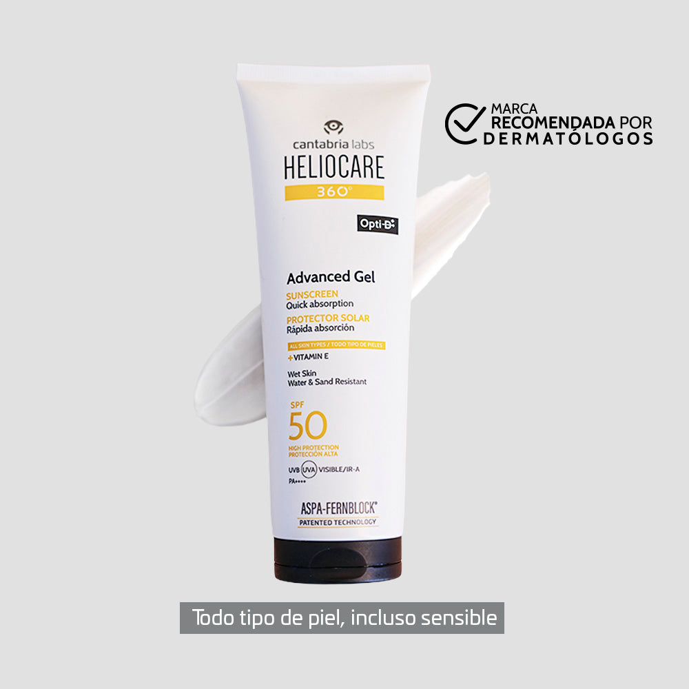Heliocare 360° Advanced Gel SPF50+ 250ML CANTABRIA®