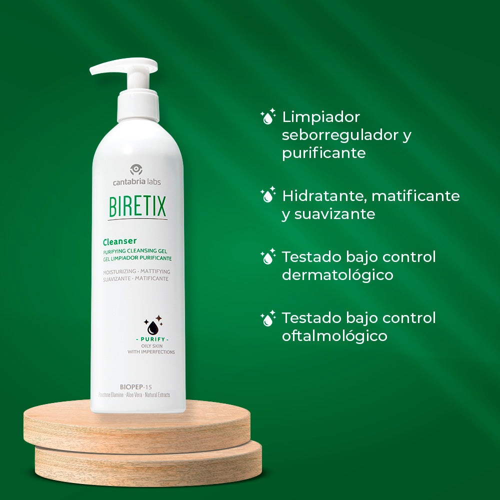 Biretix Cleanser Gel Limpiador 400ml CANTABRIA®