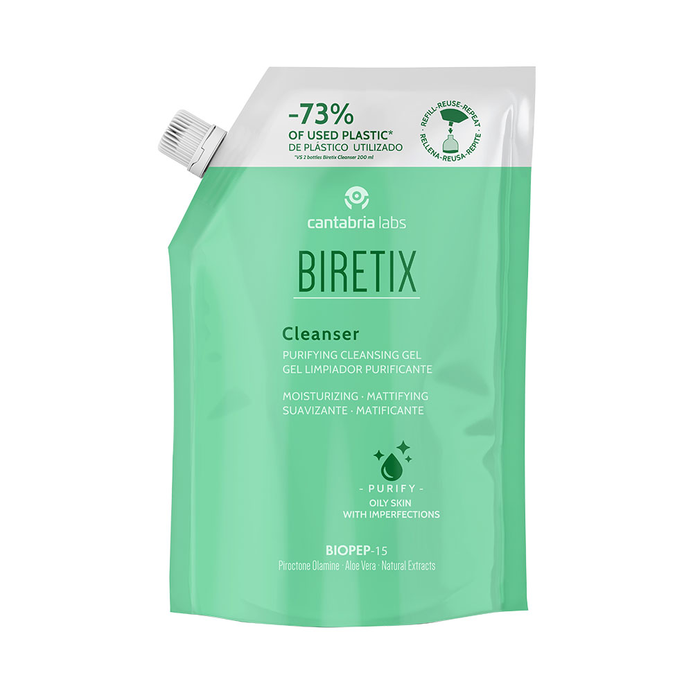 Biretix Cleanser Gel Limpiador Refill 400ml CANTABRIA®