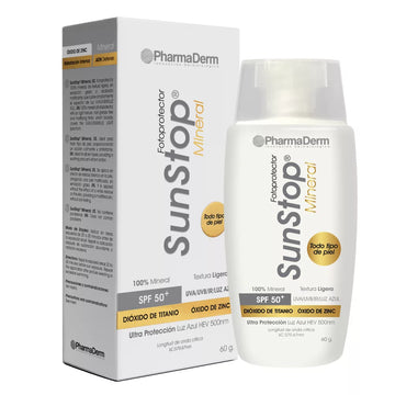 Fotoprotector Mineral SPF50+ 60ml SUNSTOP® - LASKIN