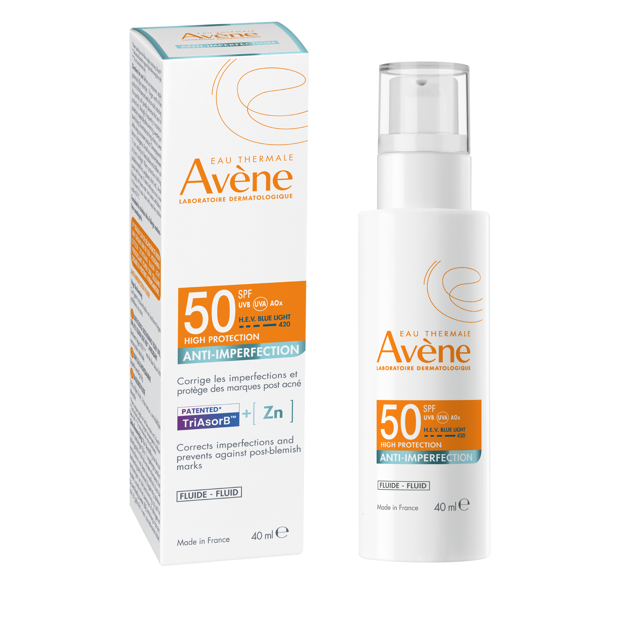 Avene Solar Anti-Imperfecciones SPF50 40ml
