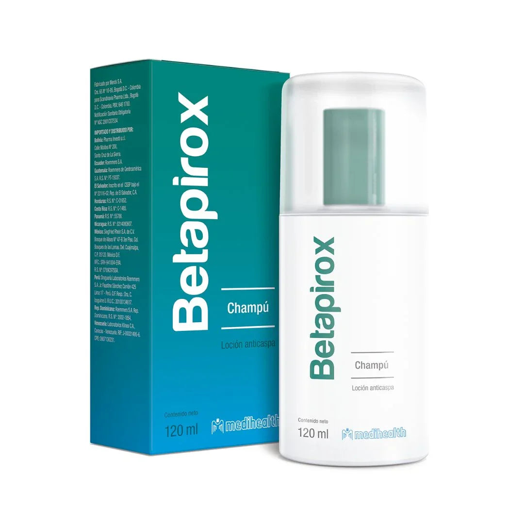 Betapirox Champú 120ml MEDIHEALTH®