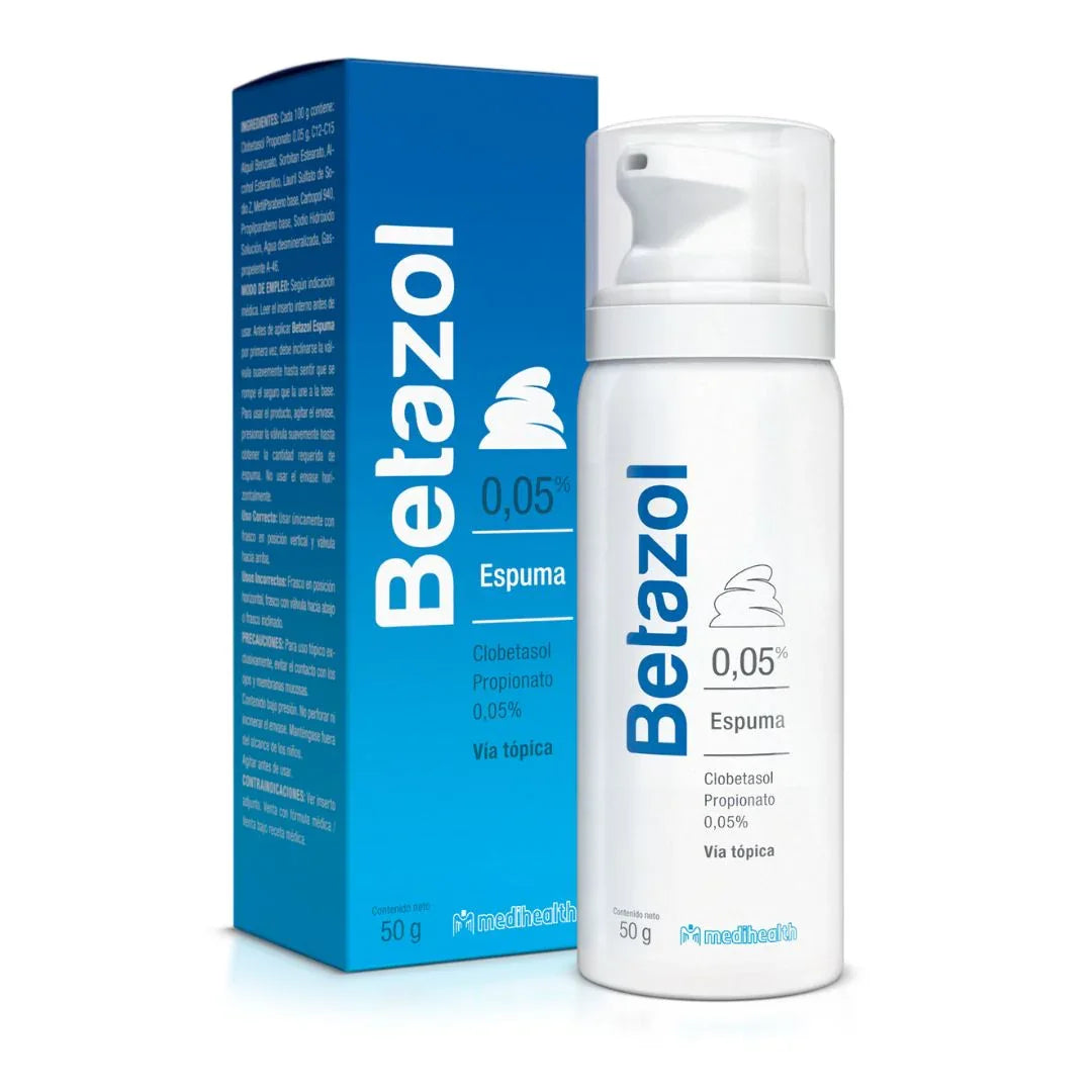 Bétazole 005% Mousse 50gr MEDIHEALTH®