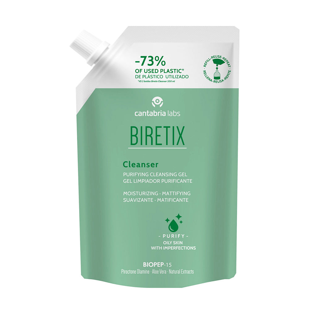 Biretix Cleanser Gel Limpiador Refill 400ml CANTABRIA® - LASKIN