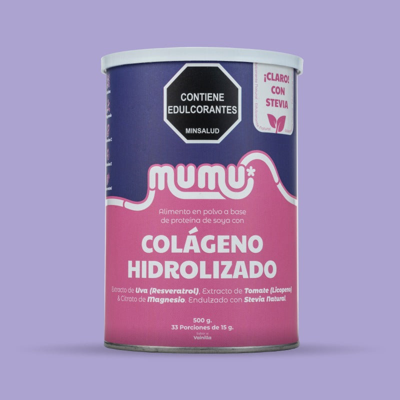 Colágeno Hidrolizado Vainilla x500 gr