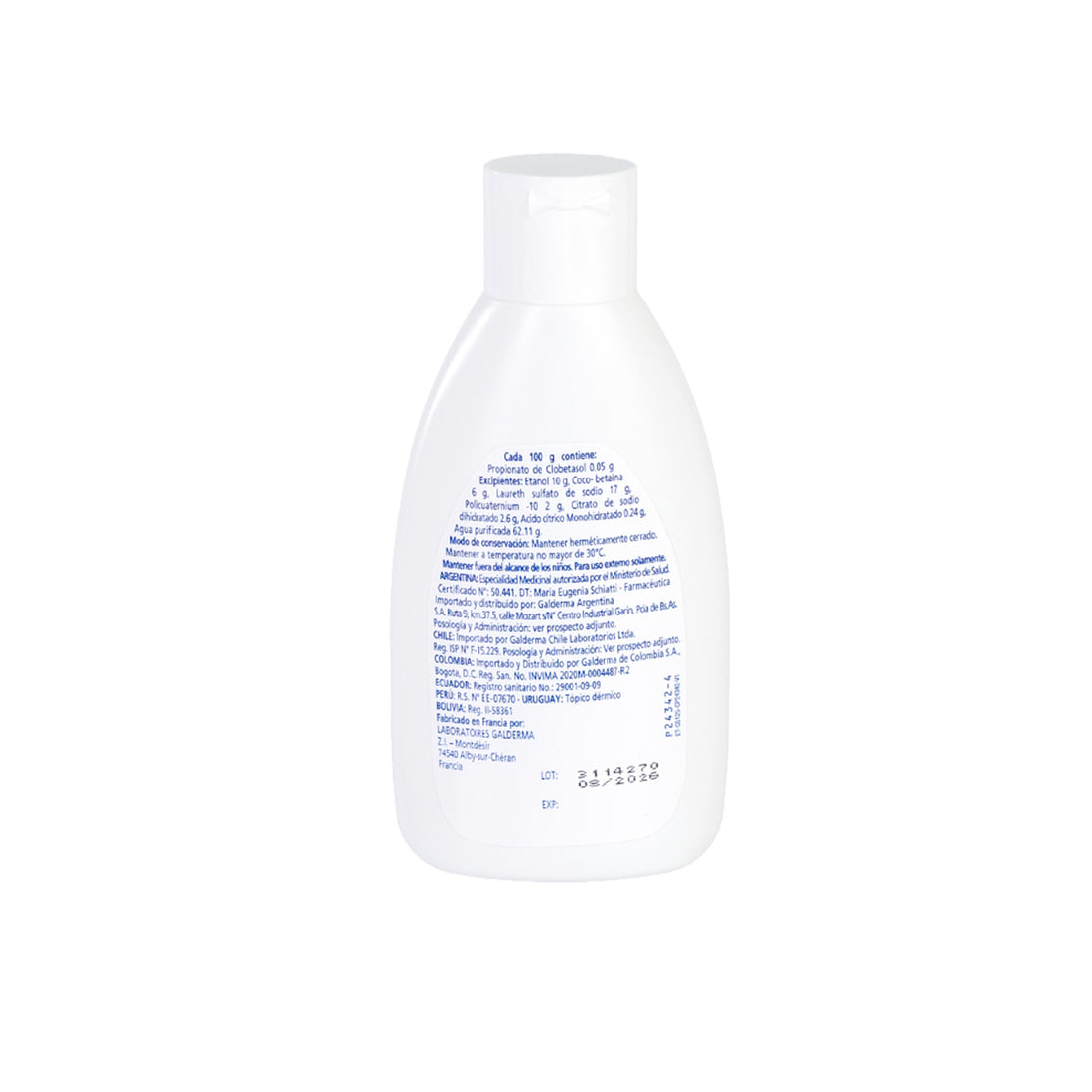 Clob-x Champú 125ml GALDERMA® MEDICAMENTOS®