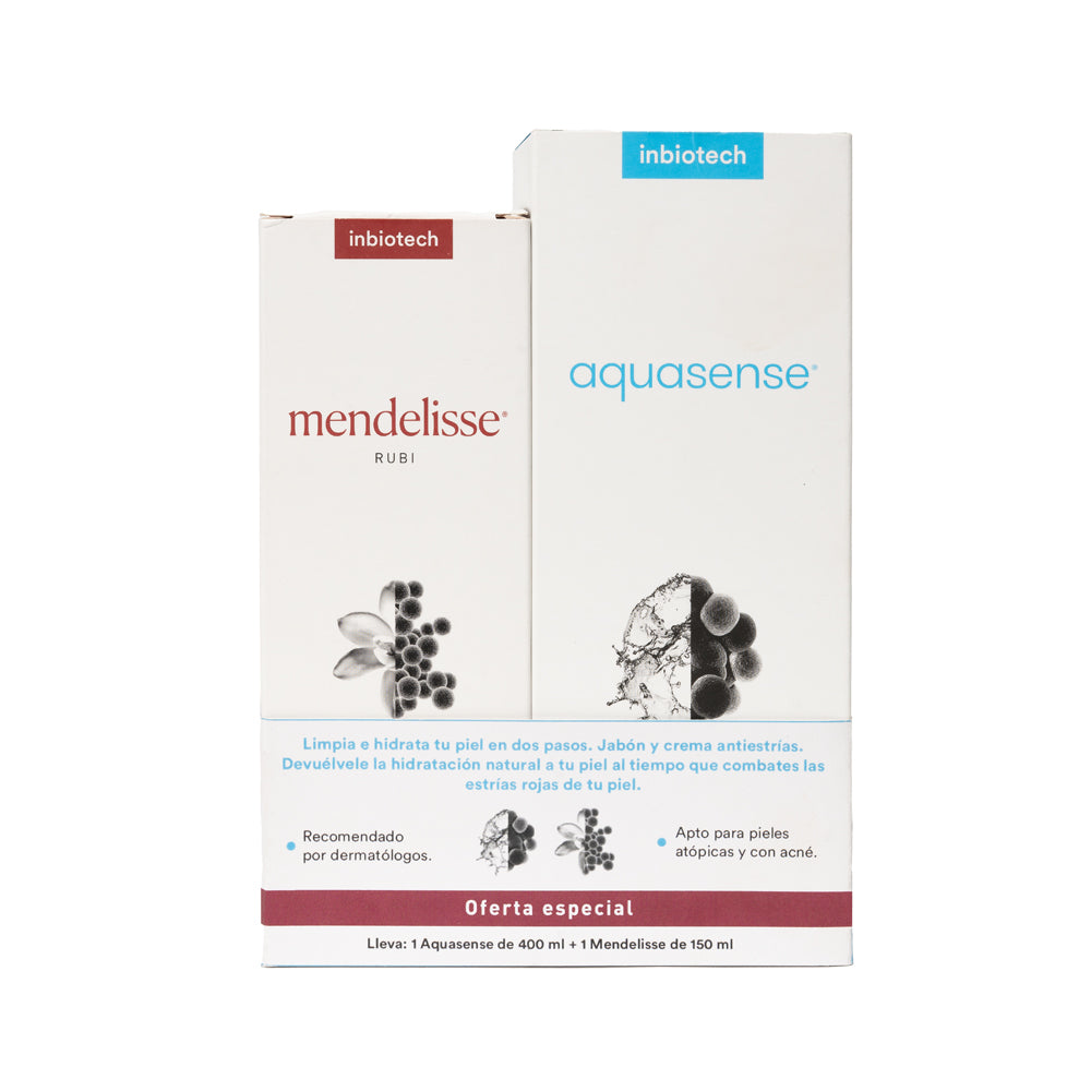 Pack Aquasense 400ml + mendelisse 150ml INBIOTECH®