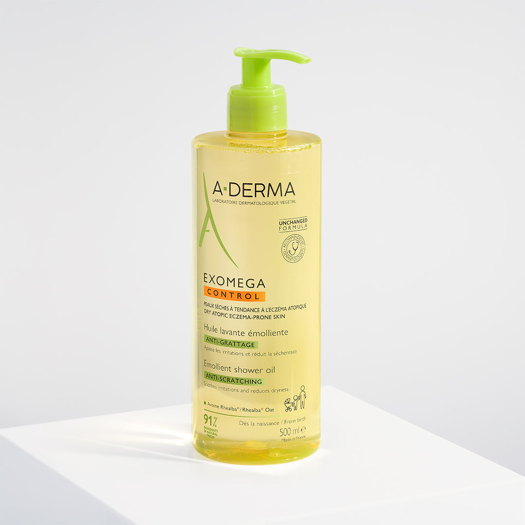 Exomega Control Huile Nettoyante Émolliente 500 ml A-DERMA®