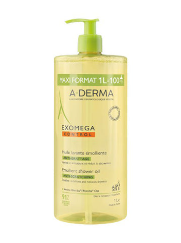 Exomega Control Aceite Limpiador 1 LT - Aderma
