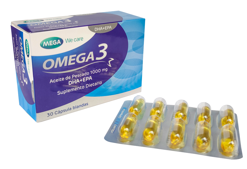 Hi Omega3 30 Cápsulas Mega We Care