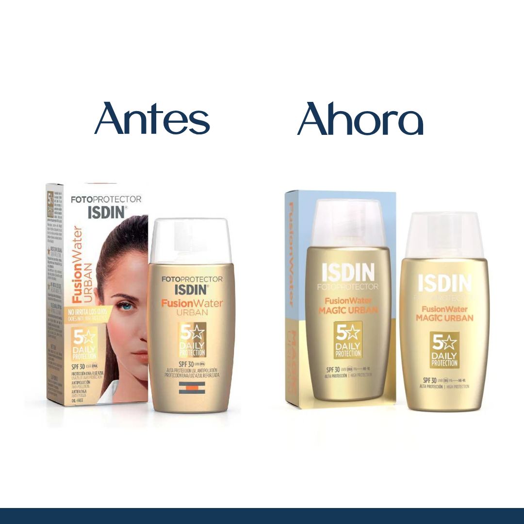 Fusion Water Magic Urban Fotoprotector SPF30+ 50ml ISDIN®