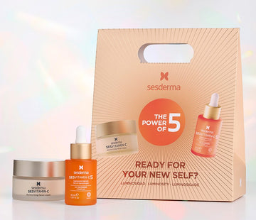Kit El Poder del 5 – Luminosidad: Sérum Sesvitamin-C5 + Sesvitamin C Crema SESDERMA®