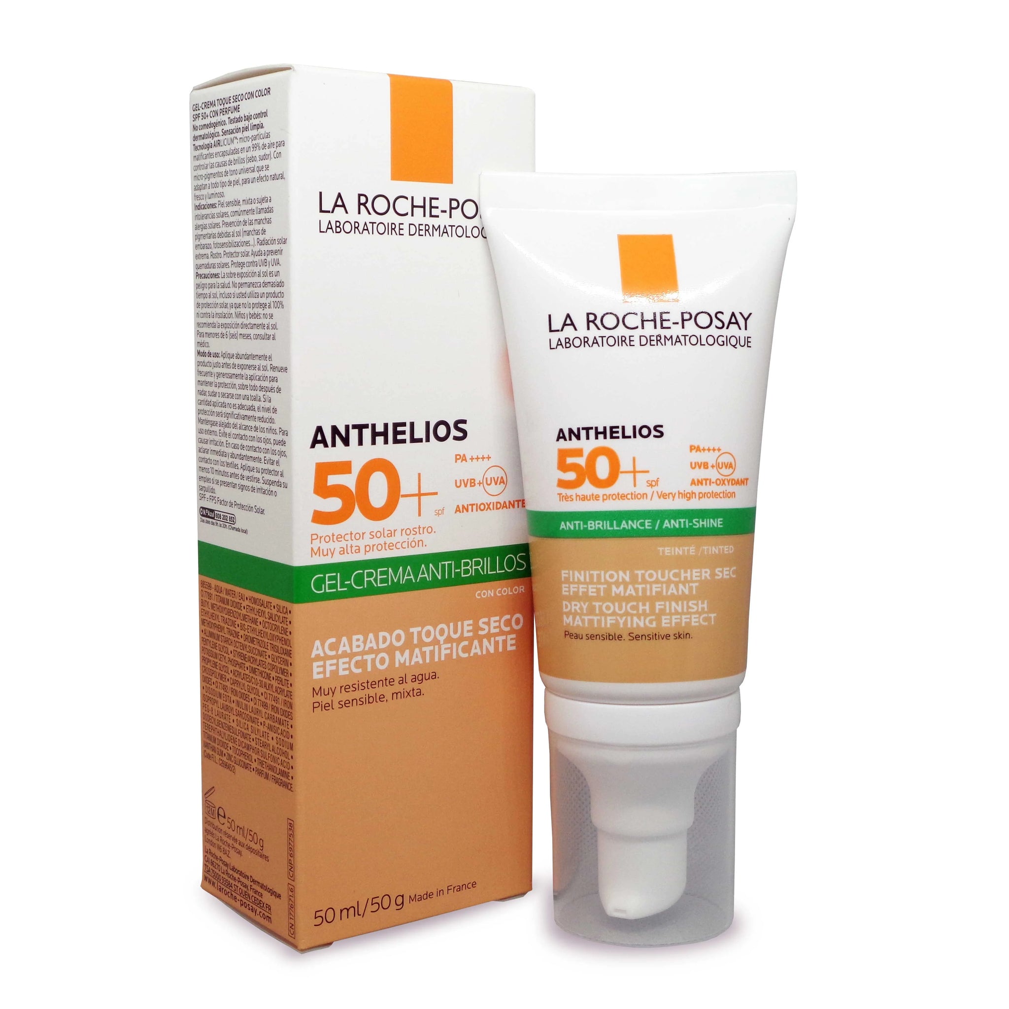 Anthelios XL Gel con Color Protector Solar SPF 50+ LA ROCHE POSAY®