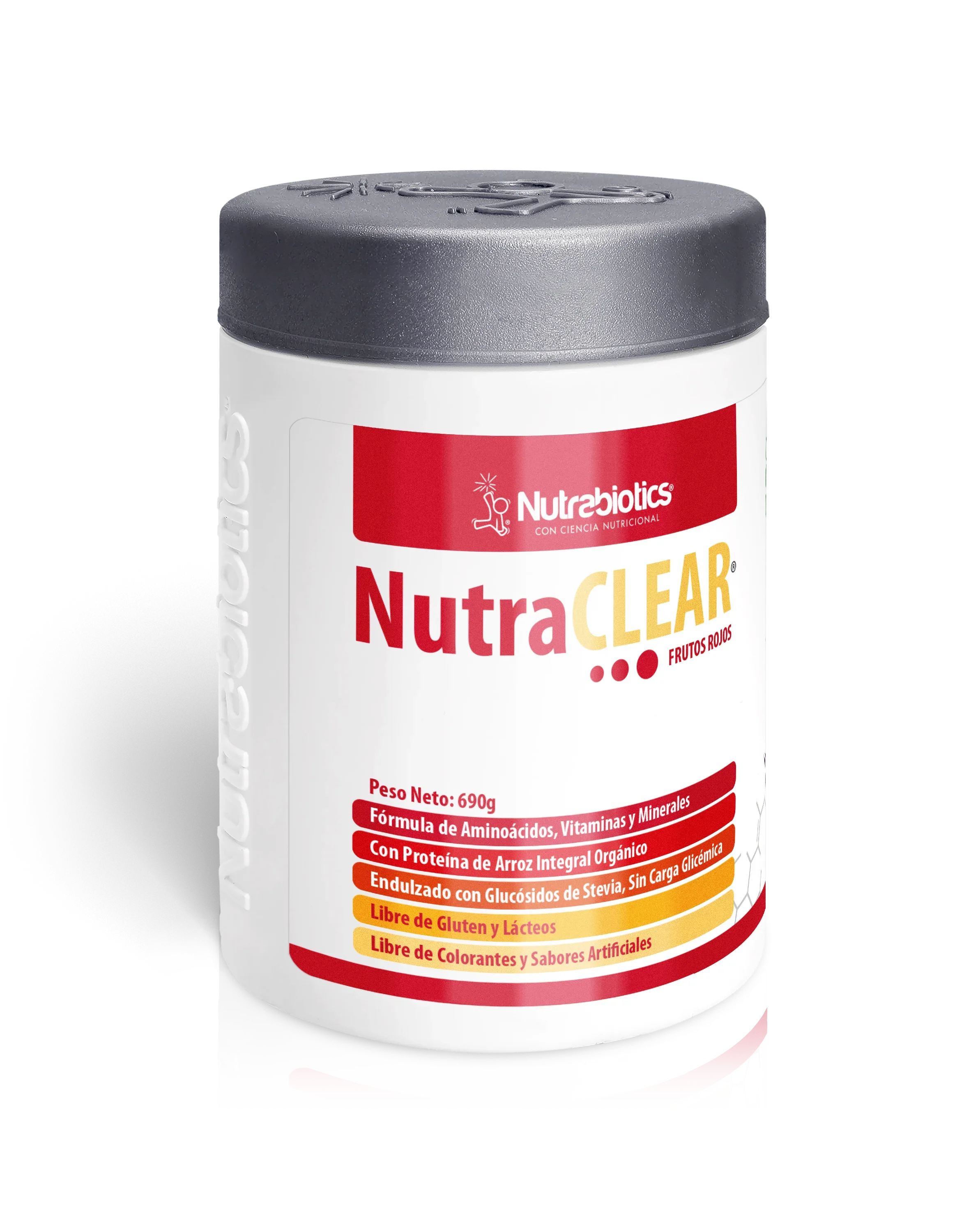 Nutraclear Suplemento Dietario Frutos Rojos 690gr NUTRABIOTICS® - LASKIN