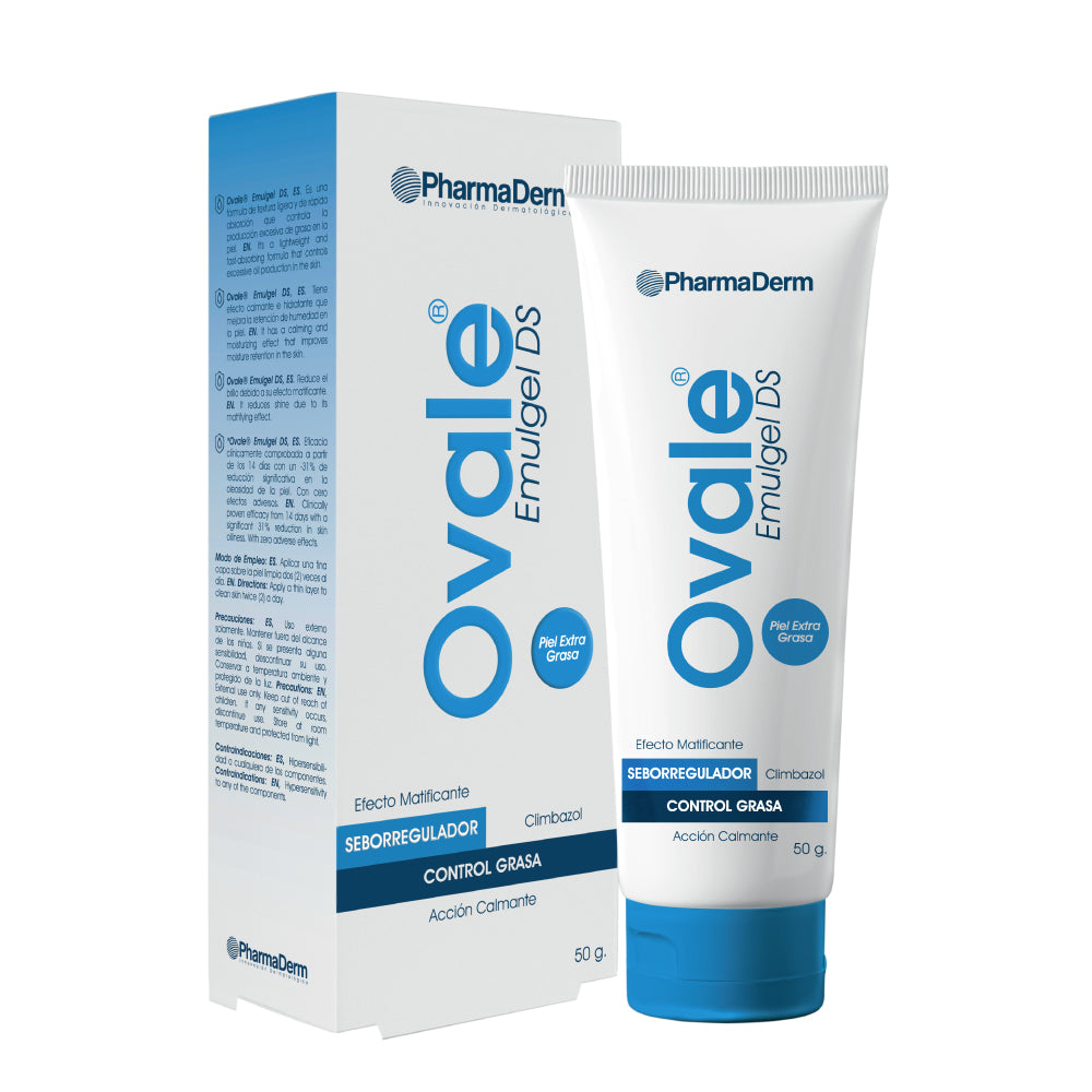 Ovale Emulgel DS Tubo 50Gr PharmaDerm®