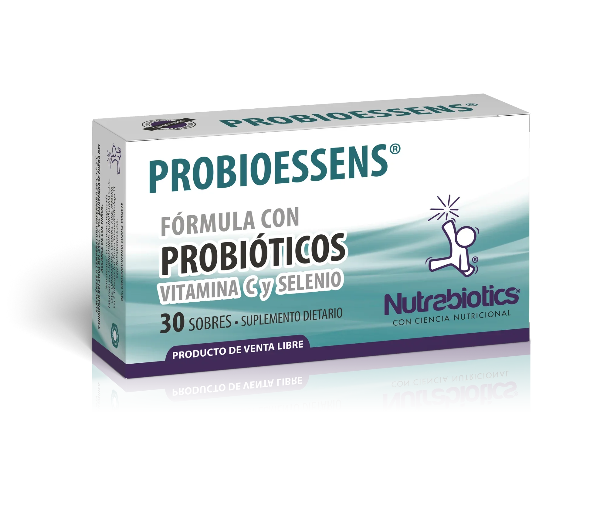 Probioessens Suplemento Dietario 30 Sobres NUTRABIOTICS® - LASKIN
