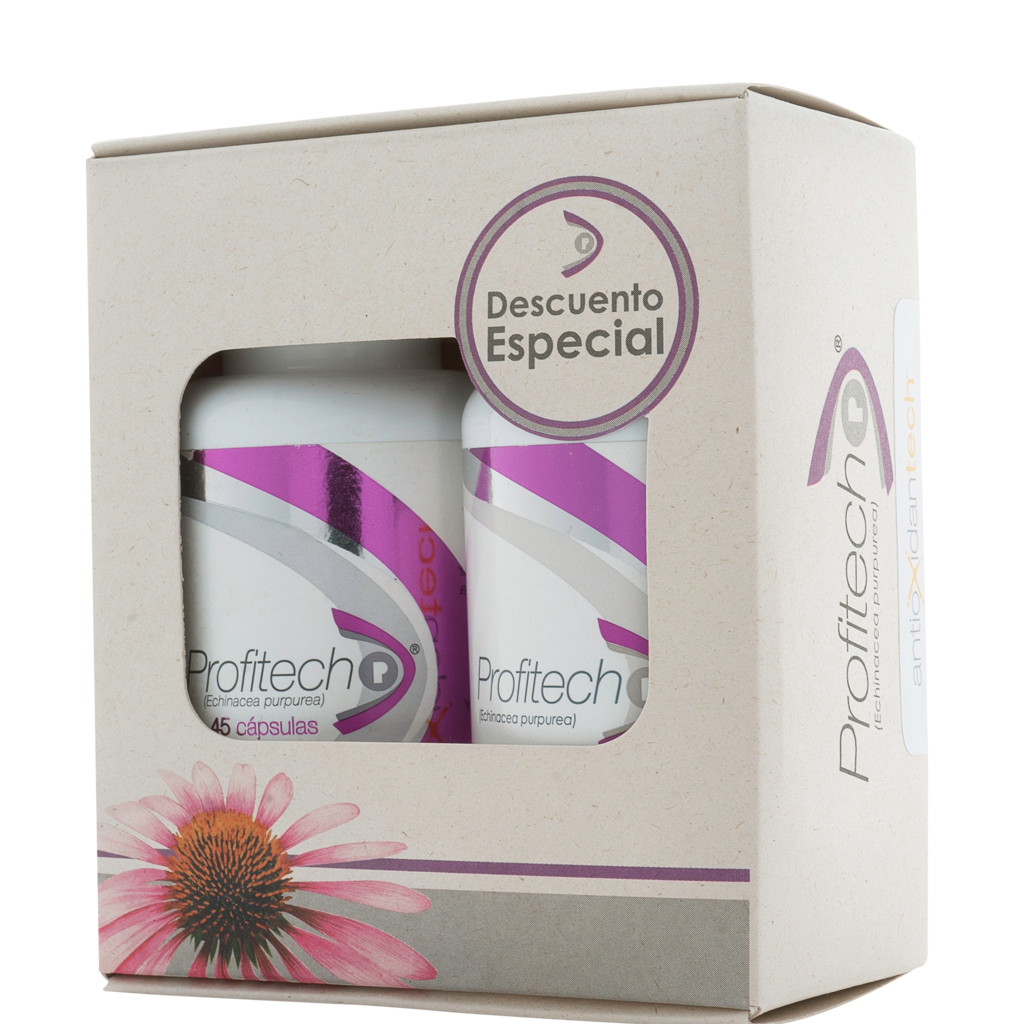 Profitech Deva Kit Profitech Suplemento 2 Frascos 55 und ANTIOXIDANTECH® – LASKIN