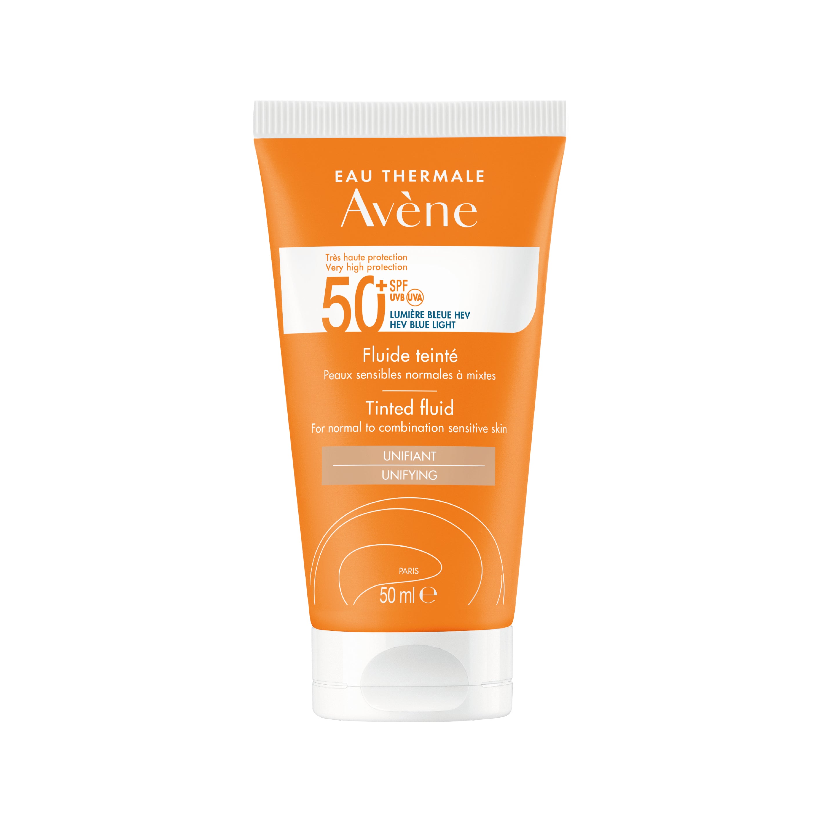 Fluido Solar con Color SPF50 50ml AVÈNE® - LASKIN