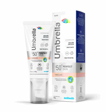 Parapluie Crème Solaire Peau Parfaite Ton Clair SPF 50 MEDIHEALTH®