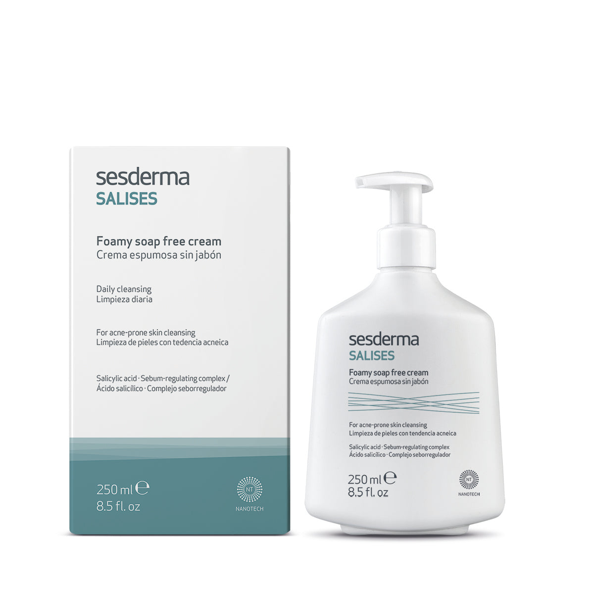 Salises Crème Moussante sans Savon 250ml SESDERMA®