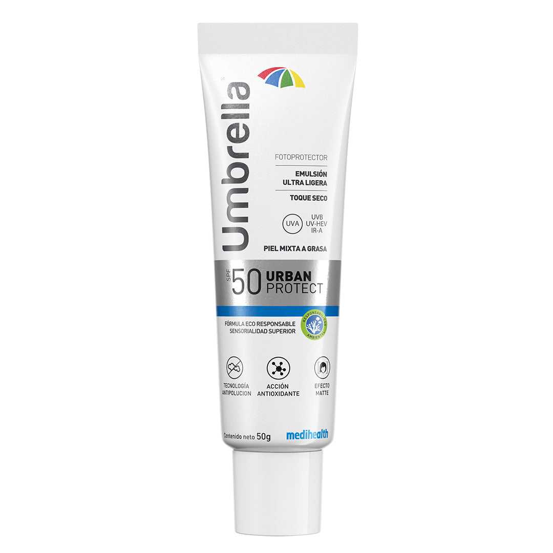 Umbrella Urban SPF50 Emulsión 50gr MEDIHEALTH®