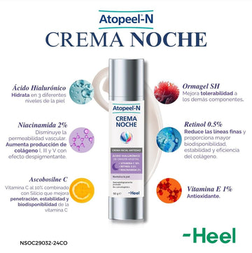 Atopeel N Crema Noche 50gr HEEL®