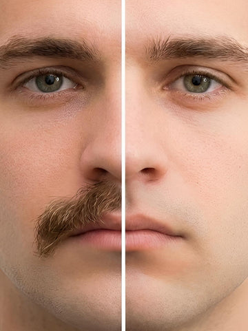 Depilación Láser Bigote Hombre  X3 Sesiones 60% OFF
