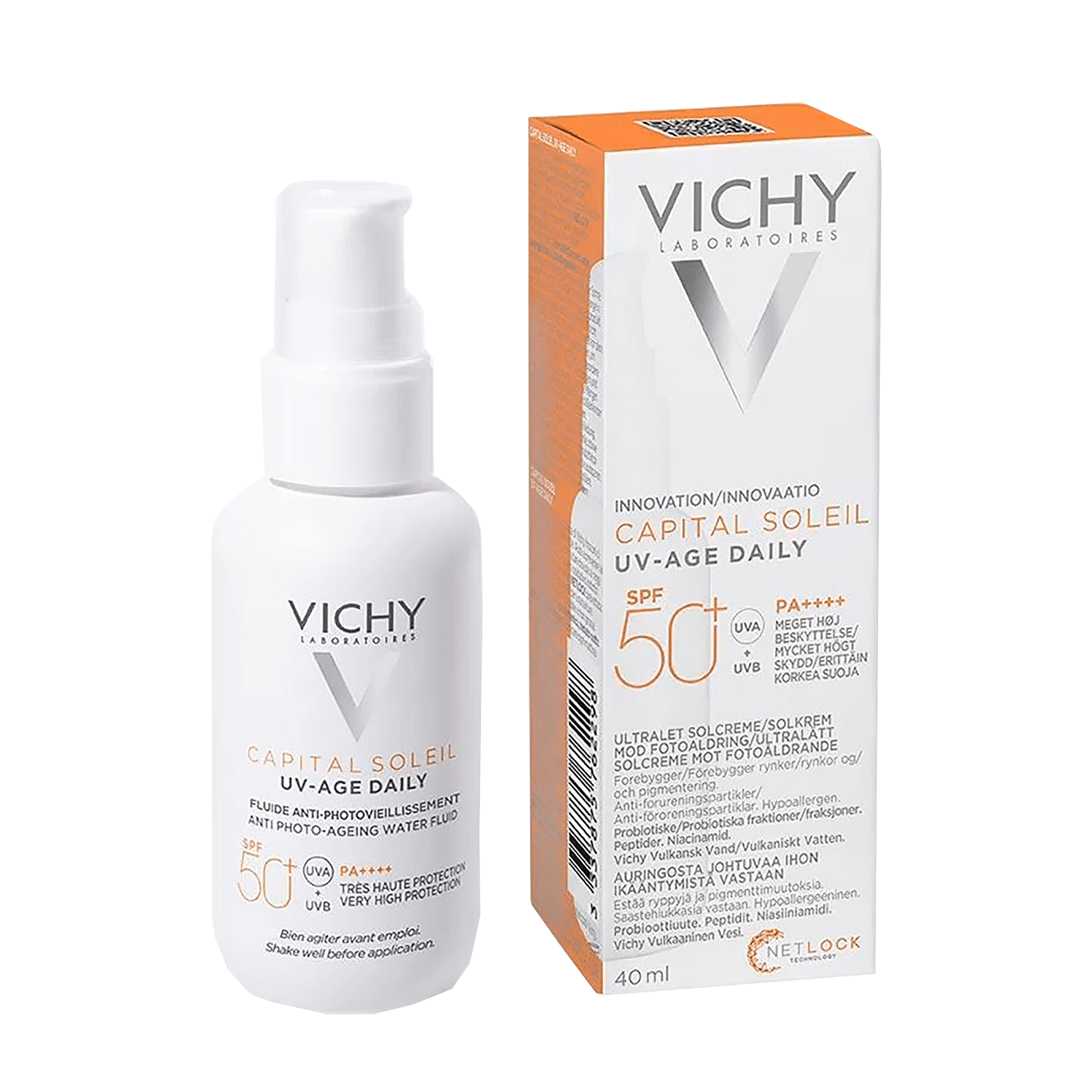 Capital Soleil Protector Solar SPF50 Uv Age Dayli 40ml VICHY® - LASKIN