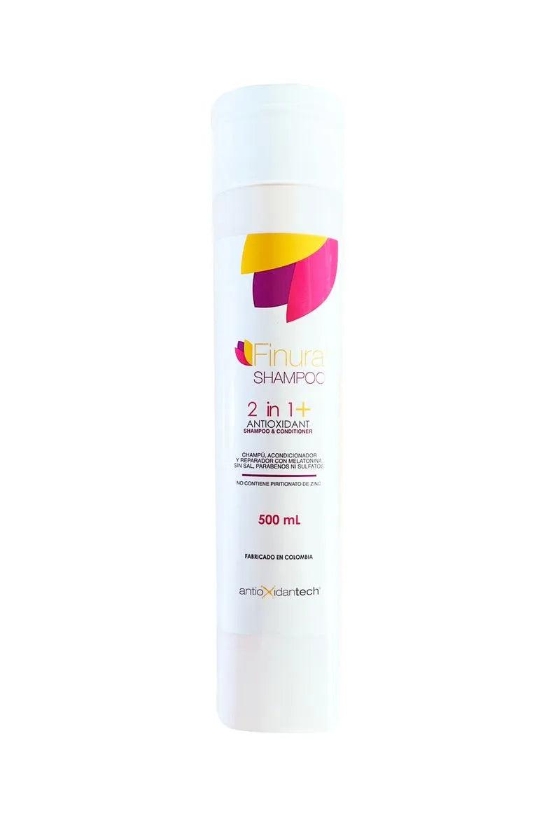 Finura 2 in 1 Antioxidant Shampoo & Conditioner 500ml ANTIOXIDANTECH® - LASKIN