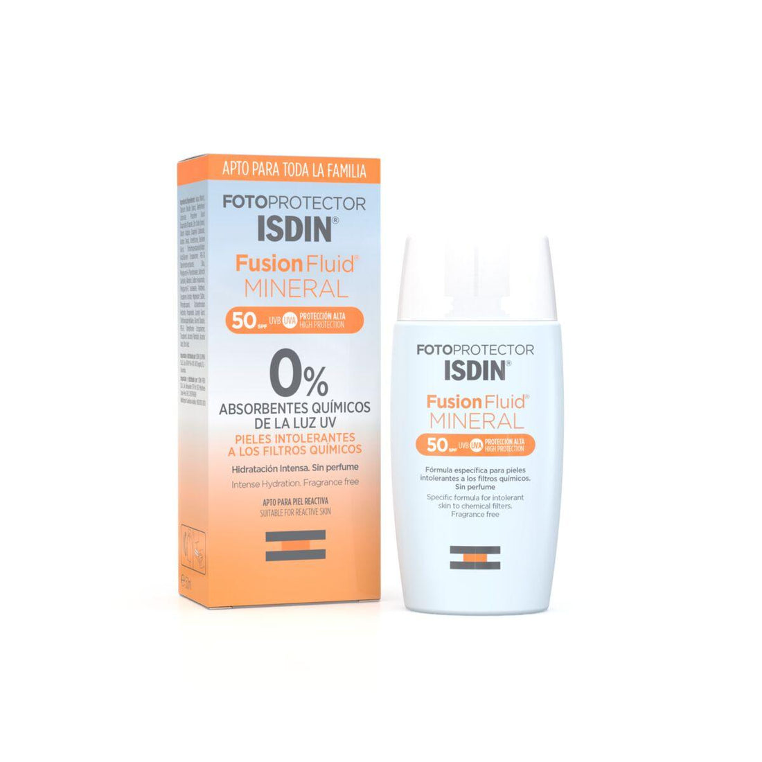 Fusion Fluid Mineral Fotoprotector ISDIN® - LASKIN