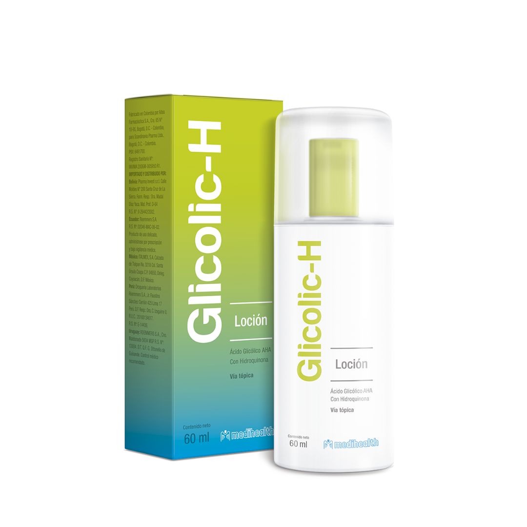 Glicolic H Depigmenting Lotion 60ml MEDIHEALTH®