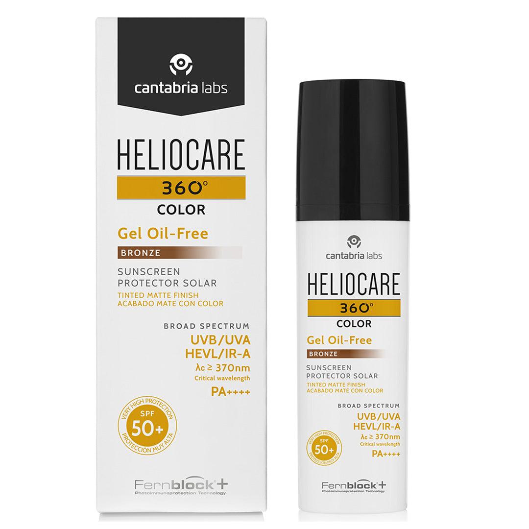 Heliocare 360° Gel Oil Free Bronze SPF 50+ 50ml CANTABRIA® - LASKIN